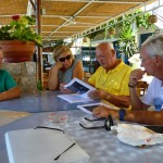 2012 - Vangelio Fasulaki between Katerina  and Damulis Perrakis